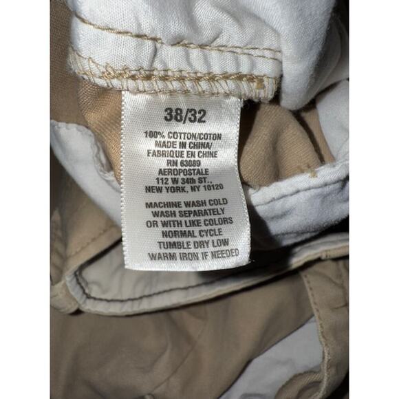 Aeropostale NWT 38 x 32 Men's Cowboy Khaki's Pants - Picture 3 of 7